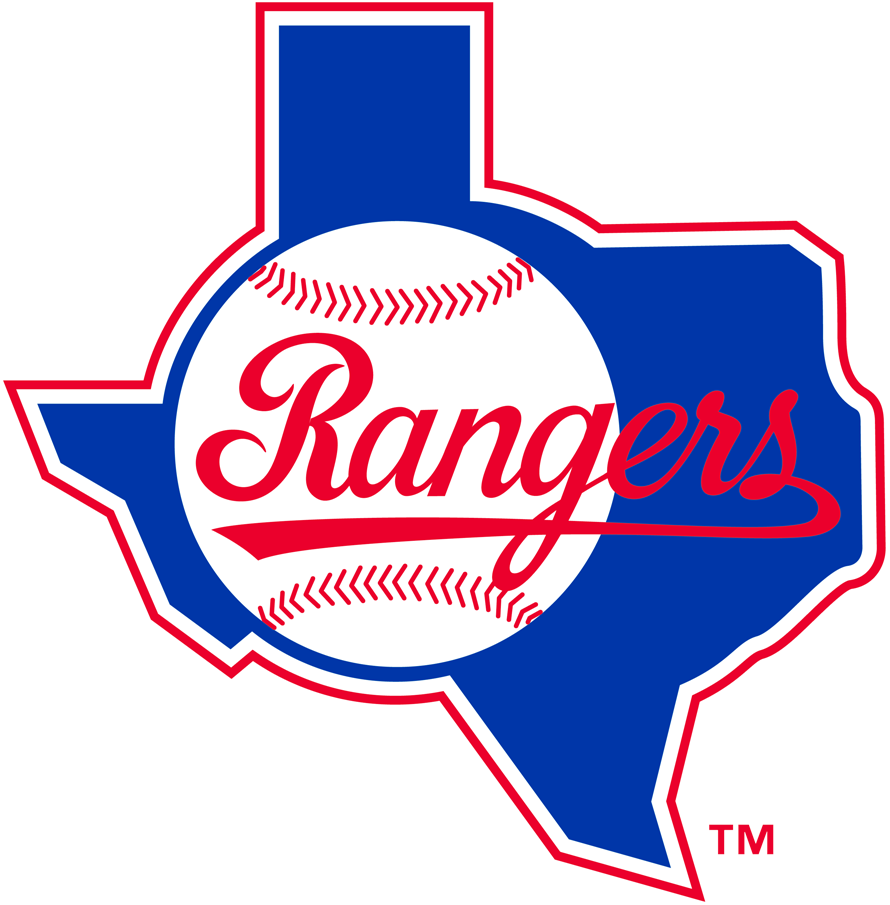 Texas Rangers 1984-1993 Primary Logo fabric transfer